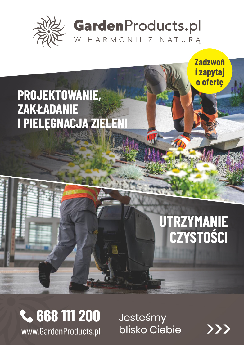 Pielęgnacja zieleni i utrzymanie czystości — okładka oferty